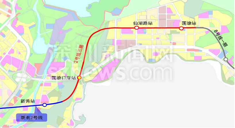 深圳地鐵2號線東延段（站點(diǎn)、線路圖、開通時(shí)間、最新消息）