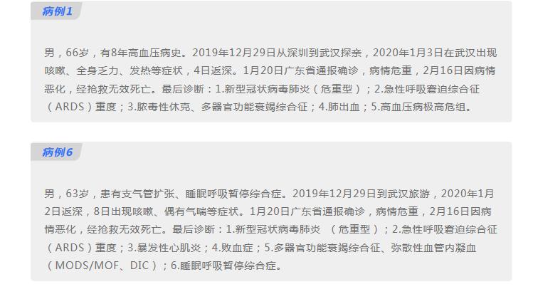 深圳新增1例，累計416例！死亡病例個案公布